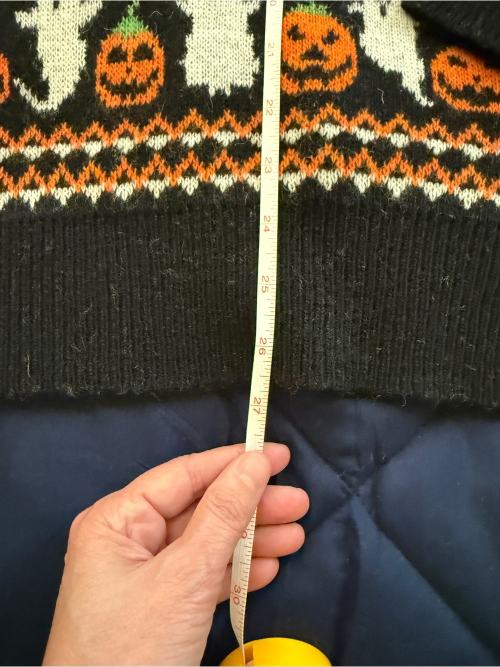 Women’s KJP Kiel James Patrick Wool Knit Halloween Sweater Large NWT - Picture 5 of 5